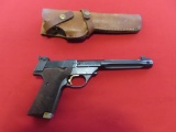 High Standard Super Matic Trophy .22LR semi auto pistol, 6