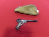Ruger Mark II Target .22 semi auto pistol, with case ~tag#3908