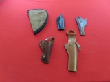 Misc. leather holsters~tag#3918