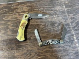 (2) large pocket knifes, up to 17