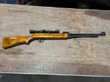 Chinese .177 pellet rifle, with challenger 4x scope~tag#3980