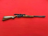 Remington model 552 Speedmaster .22 semi auto rifle, with Tasco 3-7 x 20 sc
