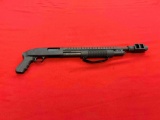 Mossberg 500 12ga pump shotgun, home defense, with pistol grip (need permit