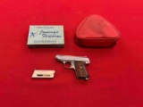 Jennings model J-22 .22 LR, semi auto pistol, with case and original box ~t