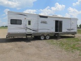 2010 Cedar Ridge by Heartland 38' Park Model trailer, 2 - Slide outs, Stove