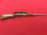 Sako RIIHIMAKI Sporter .222 Rem, bolt rifle, With Weaver scope ~tag#4117