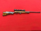 Marlin model 25M, 22 WMR bolt rifle .22mag, with weaver scope ~tag#4131