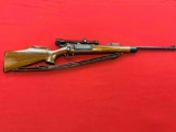 Krag Military Sporter 30-40cal bolt rifle, Krag, with scope and sling ~tag#