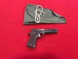 Star model Super, 9mm Largo (.38 super) semi auto pistol, with case ~tag#41