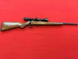 CZ model 452 Sporter .17 bolt rifle, mach 2, with Tasco World Class Tru Mil