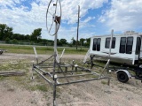 Hewitt 1800 lb aluminum boat lift~tag#4182
