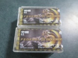 100 rds Federal 22WMR 30gr~tag#4210