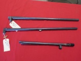 (3 Barrels) Remington 12ga barrel, Mossberg 500 barrel with C-Lect choke, A