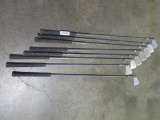 Wilson staff red dot irons, 2,4,5,6,7,8,9, wedge~tag#4261