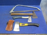 3 - Hatchets & Bow saw~tag#4348
