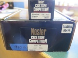 1220 Nosler Custom Competition 22cal bullets (970 77gr and 250 69gr)~tag#43