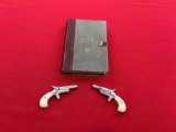 Colt Derringer .22short pistols book set, appears unfired~tag#4384