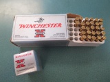 50rds Winchester .22Win Mag JHP AND 27rds .22 Hornet~tag#4433
