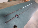 Abu Garcia bait cast rod and reel and additional rod~tag#4454