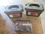 Winchester gun cleaning kit and 2 ammo boxes~tag#4533