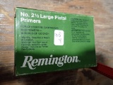 1000 Remington #2 Â½ Large Pistol Primers.(NO SHIPPING available)~tag#4552