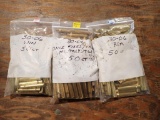 150 total 30-06 Brass, 1 bag of 50 Win, 1 bag of 50 Rem, and 1 bag of 50 (M