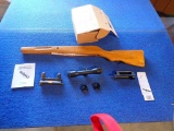 SKS scope mounts, Ultralux 4x25 scope and SKS stock~tag#4609