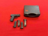 Heckler & Koch P2000SK 40 S&W semi auto pistol, compact, with 5 mags and ca