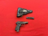 Markov (Big Bear Arms) 380 ACP semi auto pistol, 2 mags and holster ~tag#46