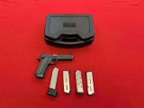 Rock Island M1911 A1 45 ACP FS-Tactical 2011 VZ Grip pistol, 5 mags and cas