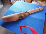 Leather scabbard~tag#4656