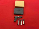 Ruger P-85 9mm x 19 pistol 5 magazines ~tag#4663