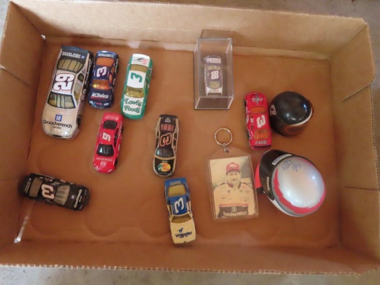 Matchbox car size Nascar  toy cars and Earnhardt collectibles