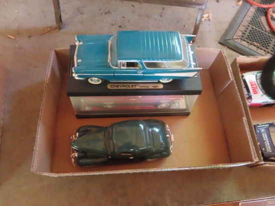 Chev Nomad and two other diecast collectible cars