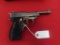 Walther P38 9mm semi auto pistol with soft case, SN 6738e(tag#1081)