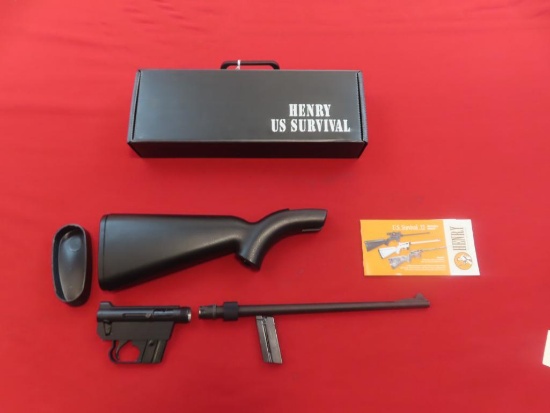 Henry US Survival .22LR semi auto rifle, Armalite AR7 design, in box, SN SU