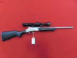 Rossi R17YS .17HMR single shot rifle with Tasco 3x9x32, SN CS006005(tag#105