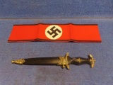 German dagger and arm band(tag#1179)