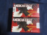 100rds Federal American Eagle 30 Carbine 110gr FMJ(tag#1265)