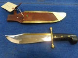Case XX W.R. Davy Crockett knife with sheath(tag#1356)