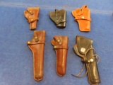 6 - Leather holsters(tag#1357)