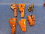 6 - Leather holsters(tag#1358)