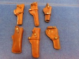 6 - Leather holsters(tag#1359)