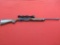 Remington model 7400 270 Win, semi auto rifle, 3x9 scope and under iron sig