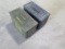 -2 Metal Ammo boxes, tag#1835