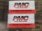 100rds PMC 9mm 115gr FMJ, tag#2051