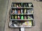 Tackle box FULL of lures, spoons and more, tag#2126