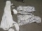 White Camo, jacket, bibs, suit, sz XL, tag#2287