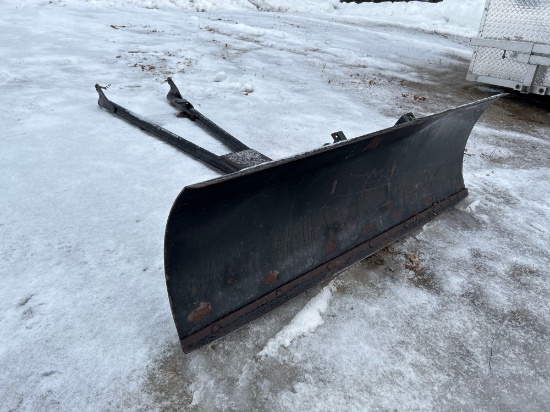 Cycle Country ATV snowplow. 48 inch blade. 60 inches overall length. Fit a