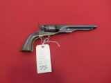 Colt 1860 .44cal revolver, mfg 1862|31546, tag#1575